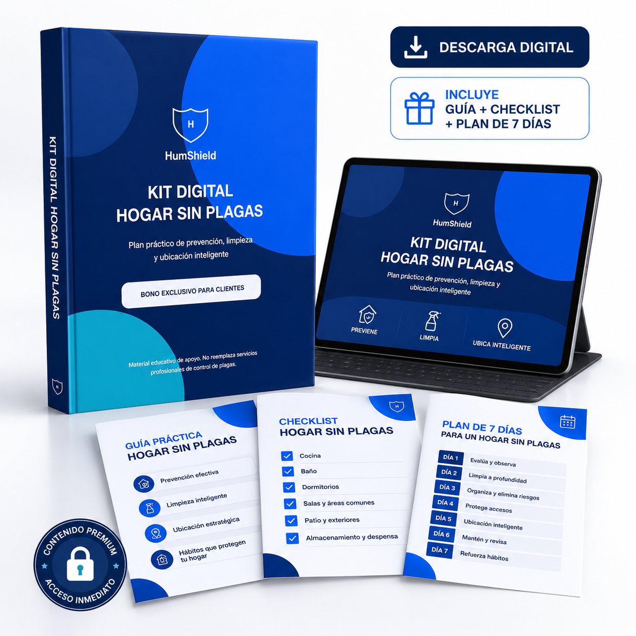 Kit Digital Hogar Sin Plagas de HumShield