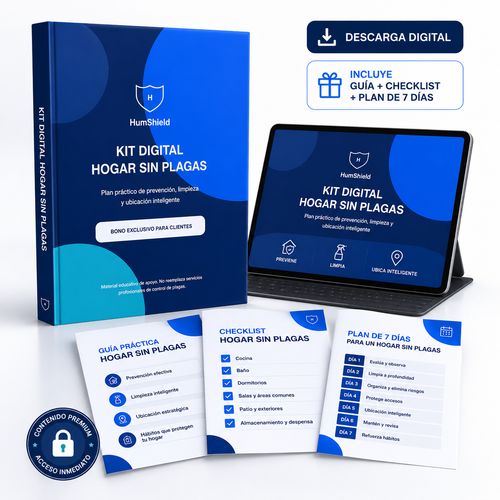 Kit Digital Hogar Sin Plagas de HumShield